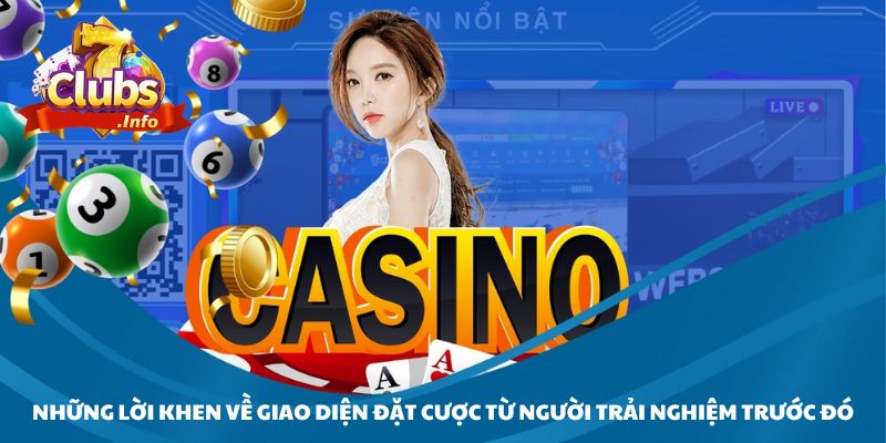 Những lời khen có cánh về giao diện đặt cược từ người trải nghiệm trước đó