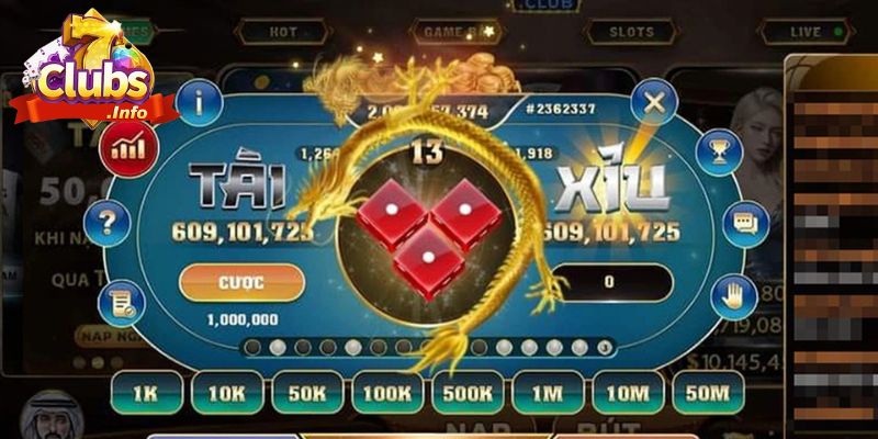 Tài Xỉu 7CLUB – Game Đỏ Đen Hấp Dẫn Không Thể Bỏ Lỡ Tại 7CLUB 5 Tài Xỉu 7CLUB có nhiều bí quyết hay để tham gia hiệu quả