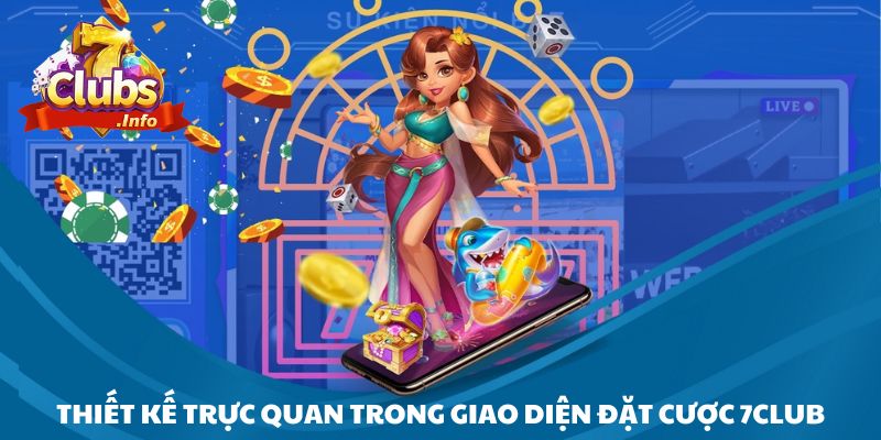 Thiết kế trực quan trong giao diện đặt cược 7CLUB